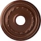 Ekena Millwork Federal Ceiling Medallion (Fits Canopies up to 8 1/2"), 15 3/8"OD x 3 5/8"ID x 1"P, Copper Penny CM15FECPS - alternate 1